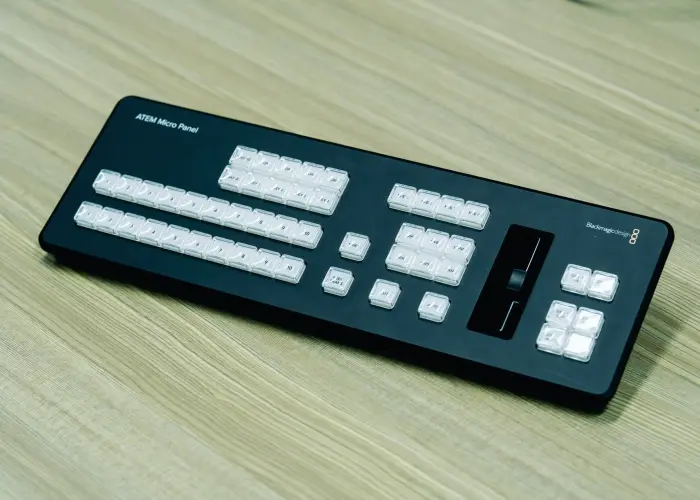 Replay desk during a match